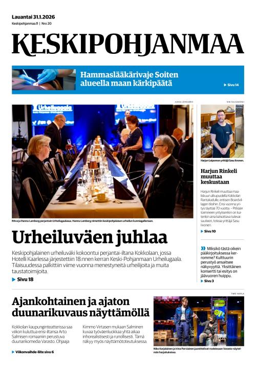 Keskipohjanmaa 31.1.2026