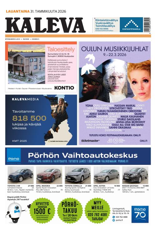 Kaleva 31.1.2026