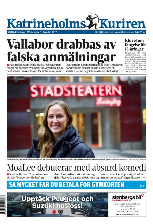 Katrineholms-Kuriren 31.1.2026