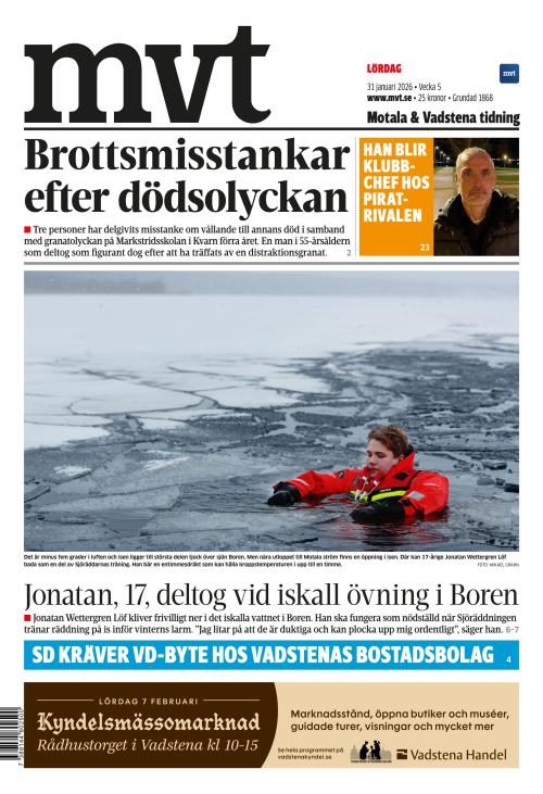 Motala Vadstena Tidning 31.1.2026