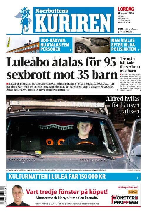 Norrbottens-kuriren 31.1.2026