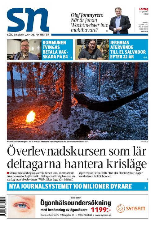 Södermanlands Nyheter 31.1.2026