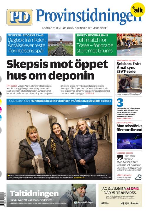Provinstidningen Dalsland 31.1.2026