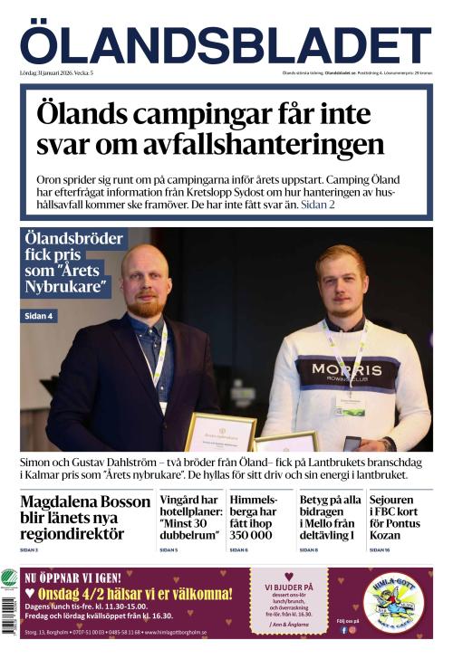 Ölandsbladet 31.1.2026