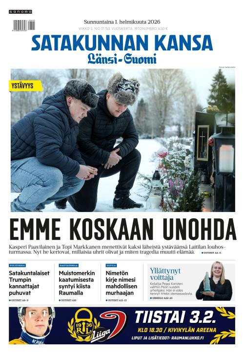 Satakunnan Kansa Länsi-Suomi 1.2.2026