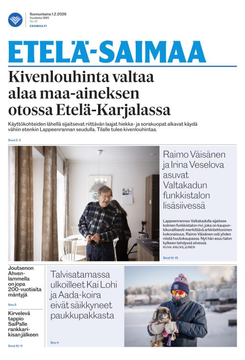 Etelä-Saimaa 1.2.2026