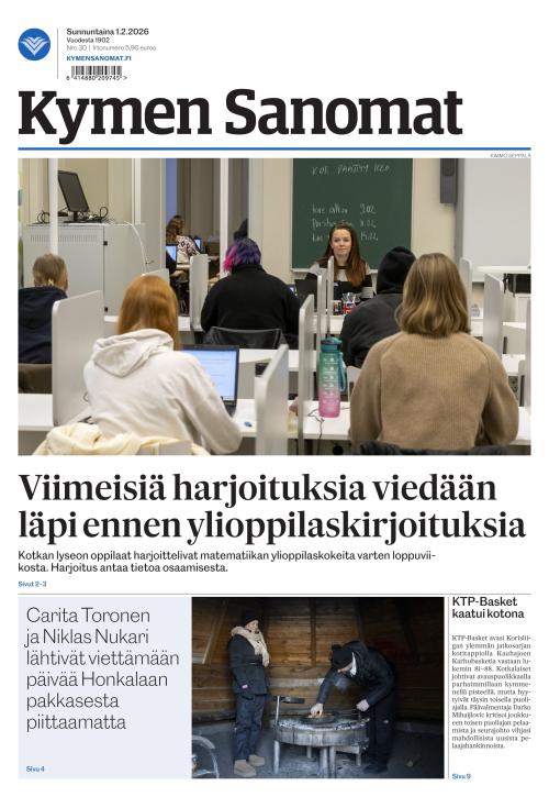 Kymen Sanomat 1.2.2026