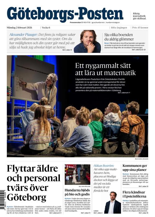 Göteborgs-Posten 2.2.2026