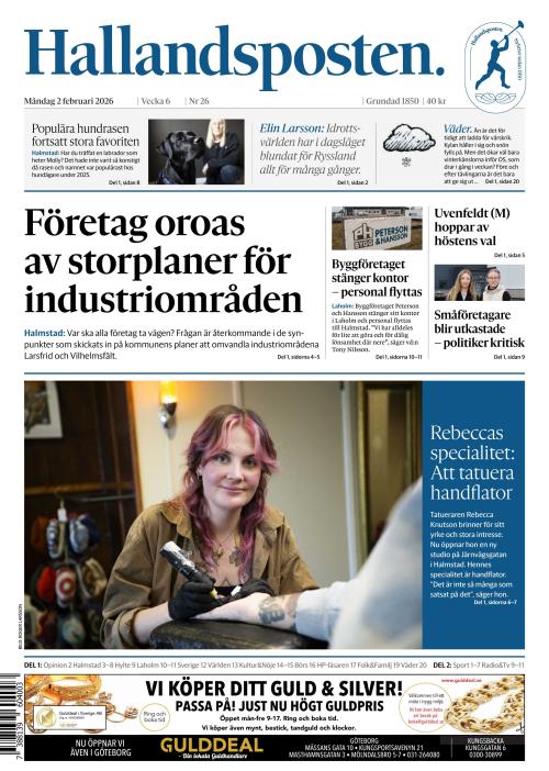 Hallandsposten 2.2.2026