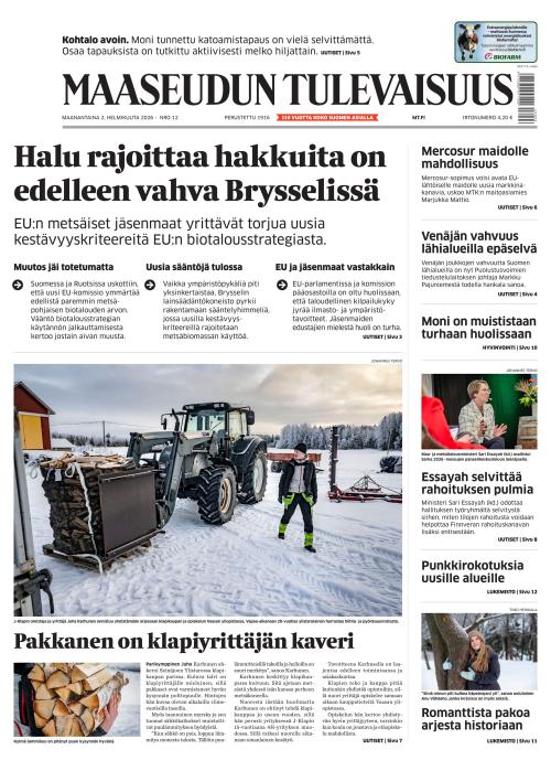 Maaseudun Tulevaisuus 2.2.2026
