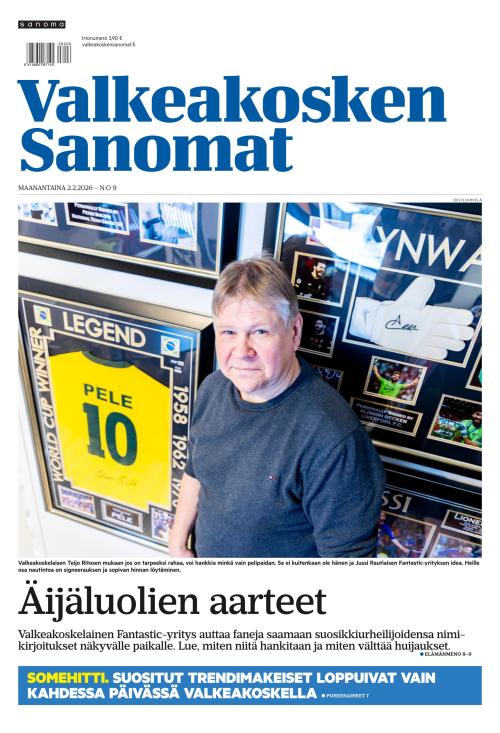 Valkeakosken Sanomat 2.2.2026