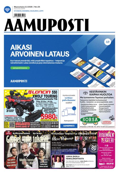 Aamuposti 2.2.2026