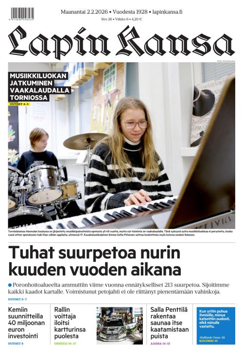 Lapin Kansa 2.2.2026