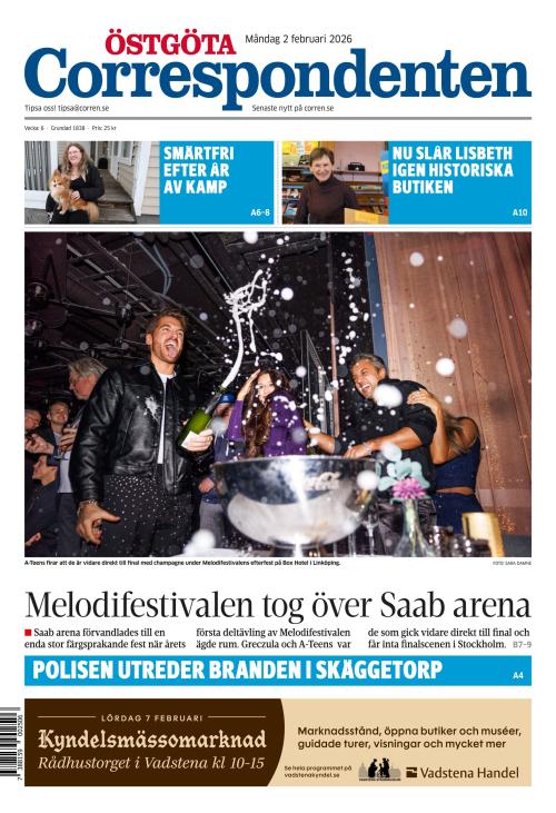 Östgöta Correspondenten 2.2.2026