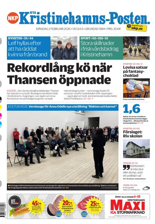Nya Kristinehamns-Posten 2.2.2026