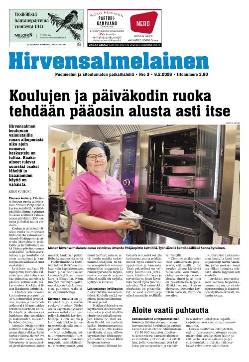 Hirvensalmelainen 6.2.2026