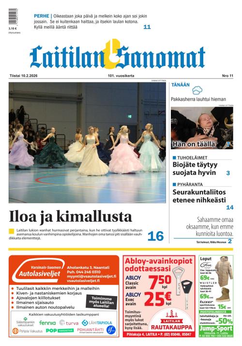Laitilan Sanomat 10.2.2026