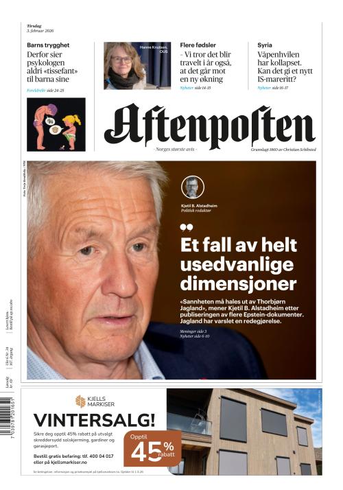 Aftenposten 3.2.2026