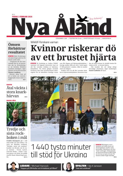 Nya Åland 3.2.2026