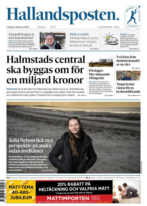 Hallandsposten 3.2.2026