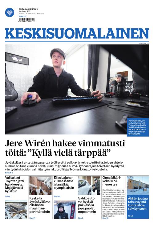 Keskisuomalainen 3.2.2026