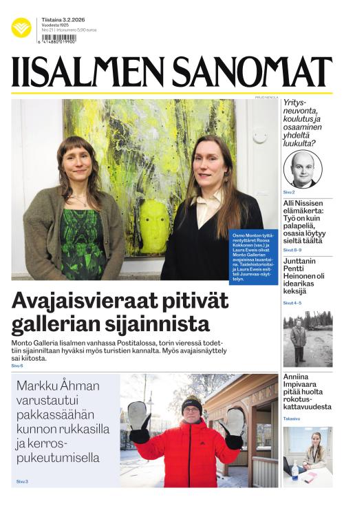 Iisalmen Sanomat 3.2.2026