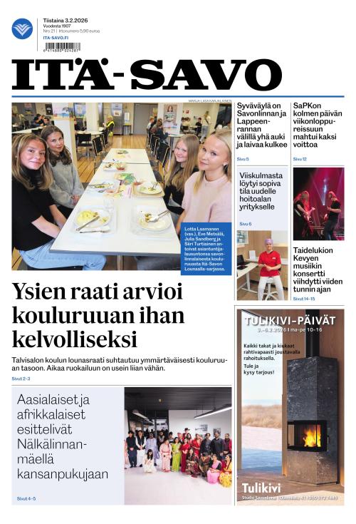 Itä-Savo 3.2.2026