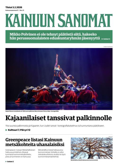 Kainuun Sanomat 3.2.2026