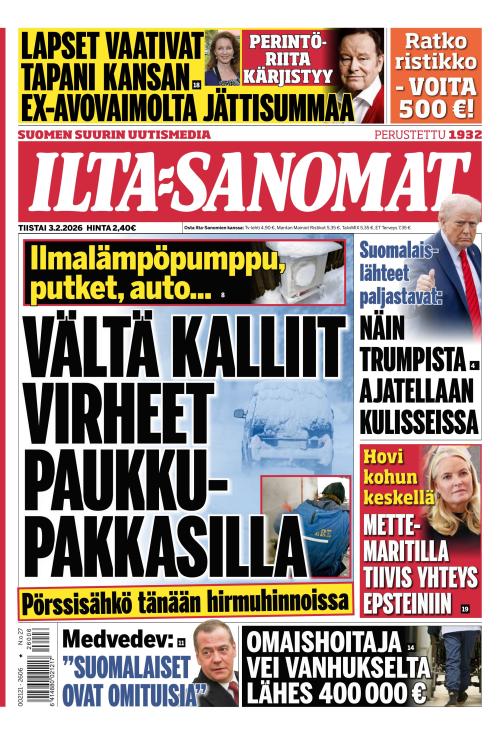 Ilta-Sanomat 3.2.2026