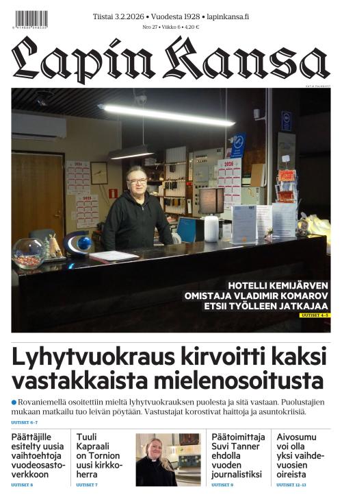 Lapin Kansa 3.2.2026