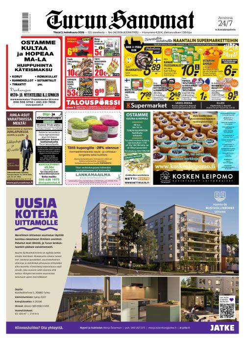 Turun Sanomat 3.2.2026