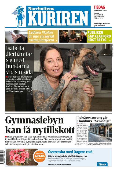 Norrbottens-kuriren 3.2.2026