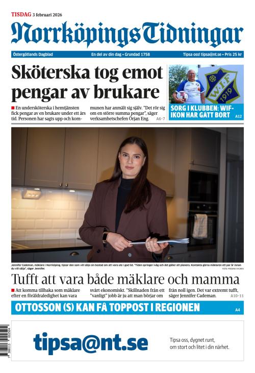 Norrköpings Tidningar 3.2.2026
