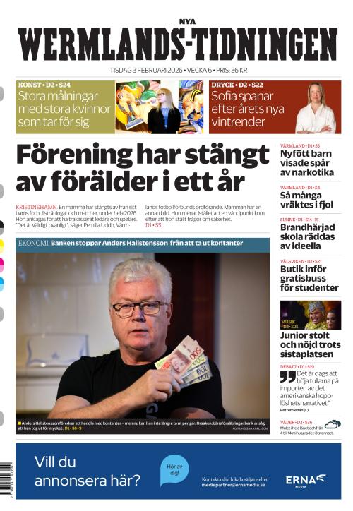 Nya Wermlands-Tidningen 3.2.2026