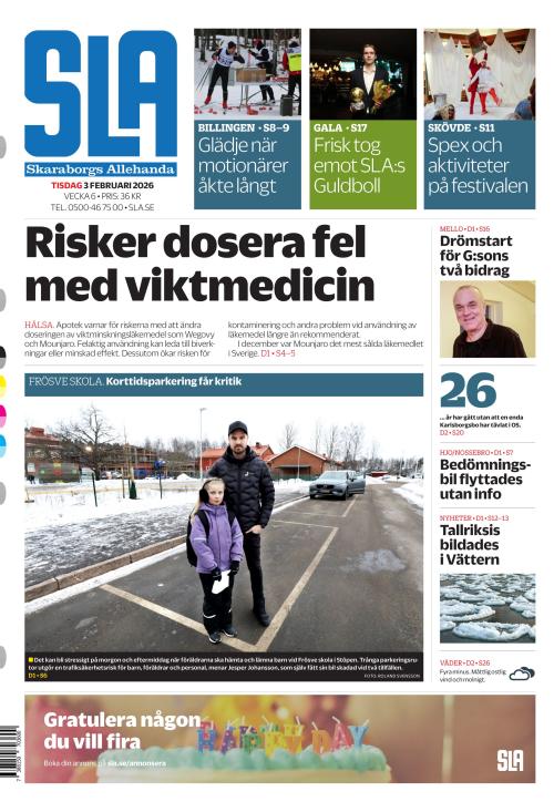 Skaraborgs Allehanda 3.2.2026