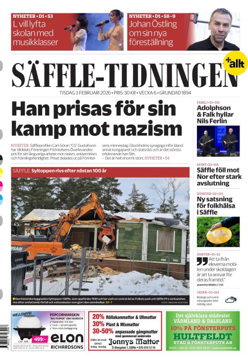 Säffle-Tidningen 3.2.2026