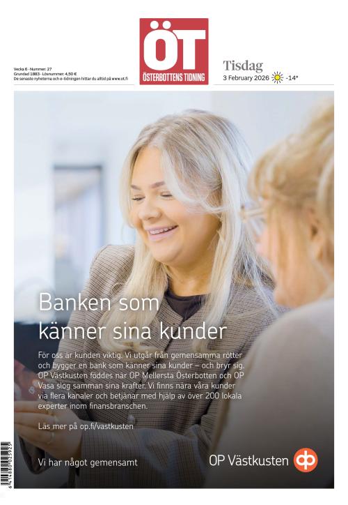 Österbottens Tidning 3.2.2026