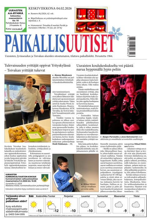 PaikallisUutiset 4.2.2026