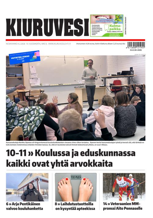 Kiuruvesi-lehti 4.2.2026