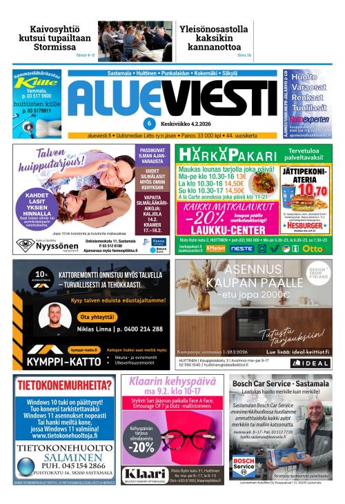 Alueviesti 4.2.2026