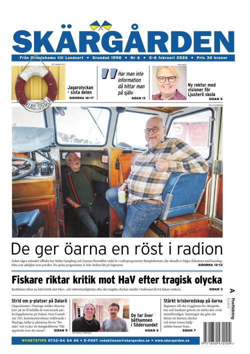 Tidningen Skärgården issue-06/2026