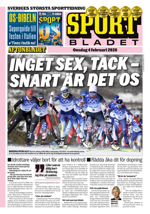 Aftonbladet Sportbladet 4.2.2026