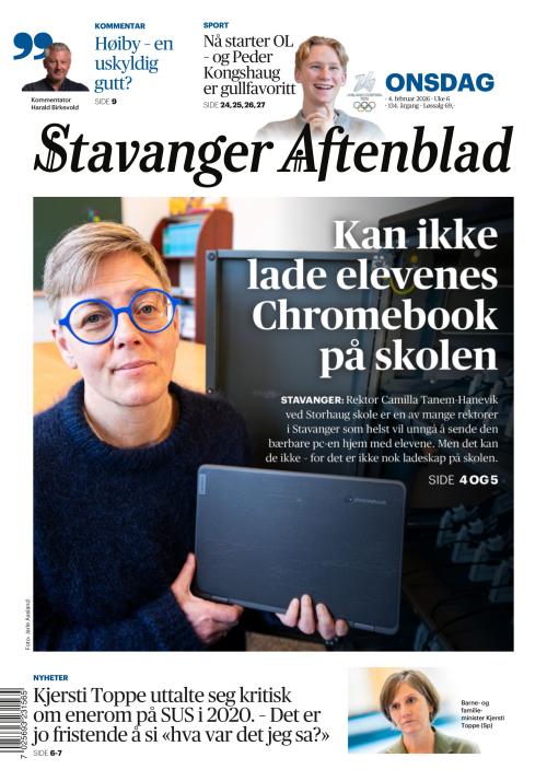 Stavanger Aftenblad 4.2.2026