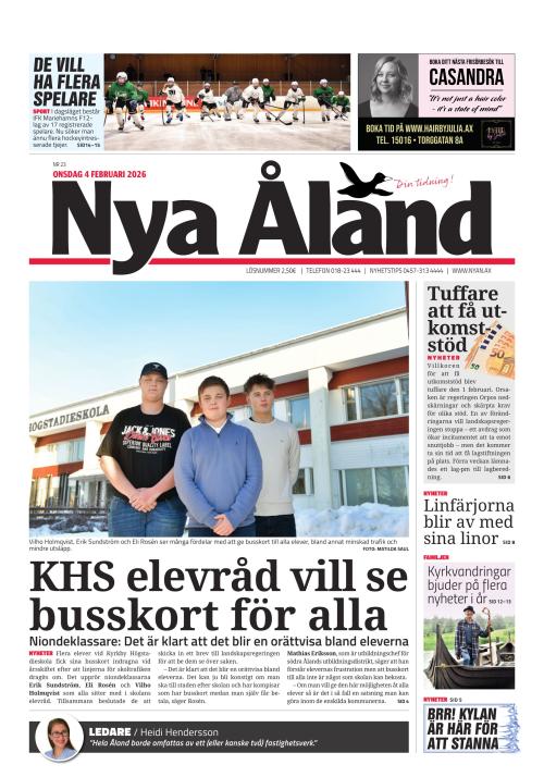 Nya Åland 4.2.2026