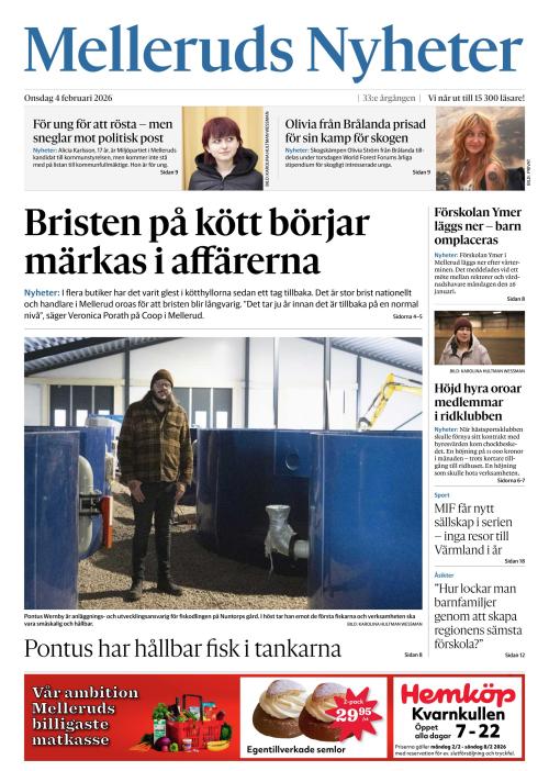 Melleruds nyheter 4.2.2026