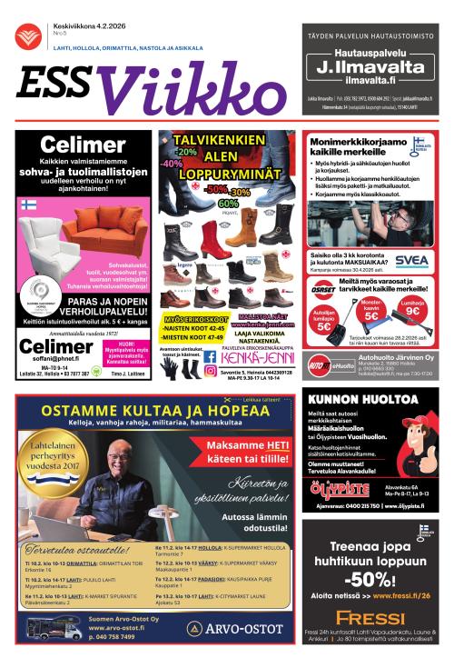 ESS Viikko 4.2.2026