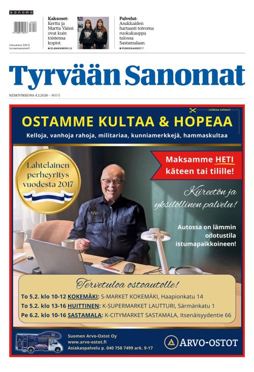 Tyrvään Sanomat 4.2.2026