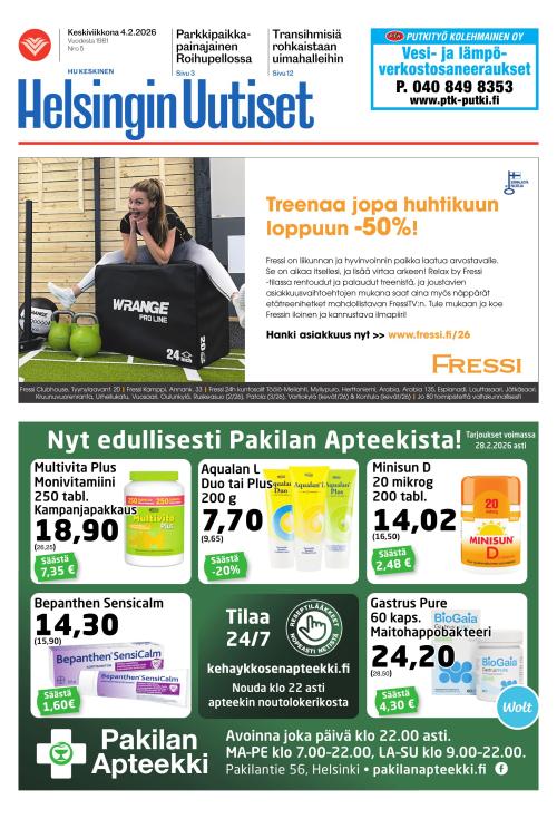 Helsingin Uutiset (Keskinen) 4.2.2026