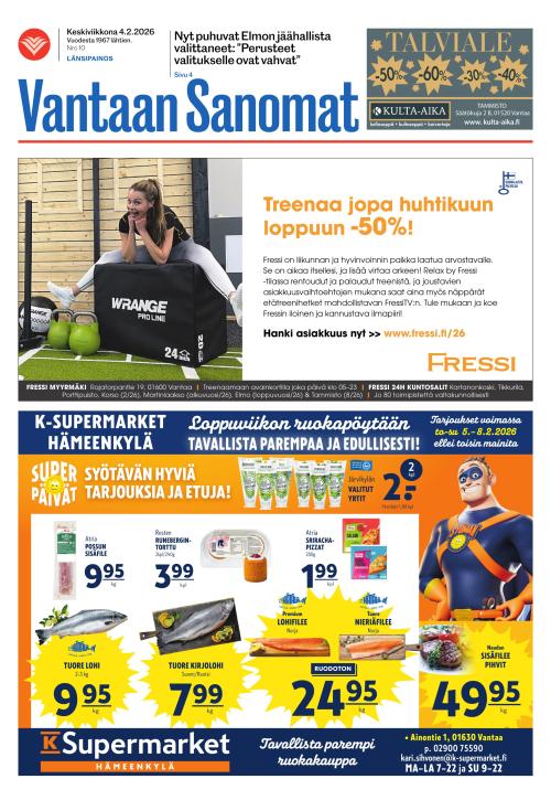 Vantaan Sanomat (Länsi) 4.2.2026