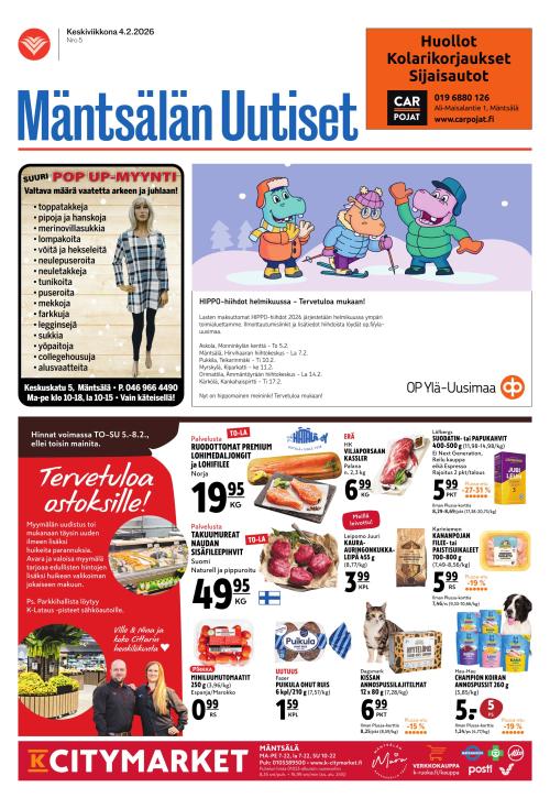 Mäntsälän Uutiset 4.2.2026